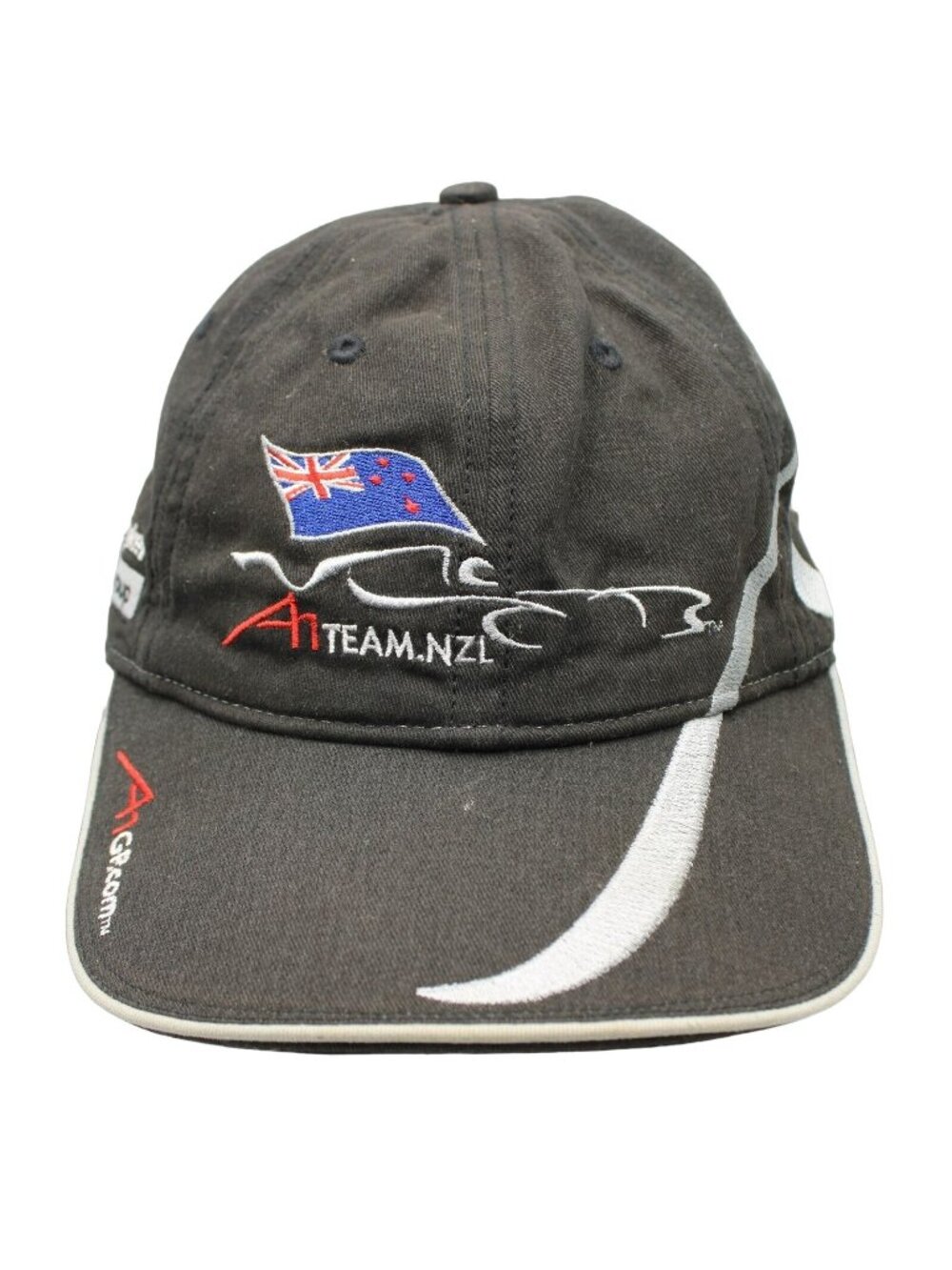 A1GP A1 Grand Prix Racing New Zealand Team Hat Cap Strapback 2007 2008 Black